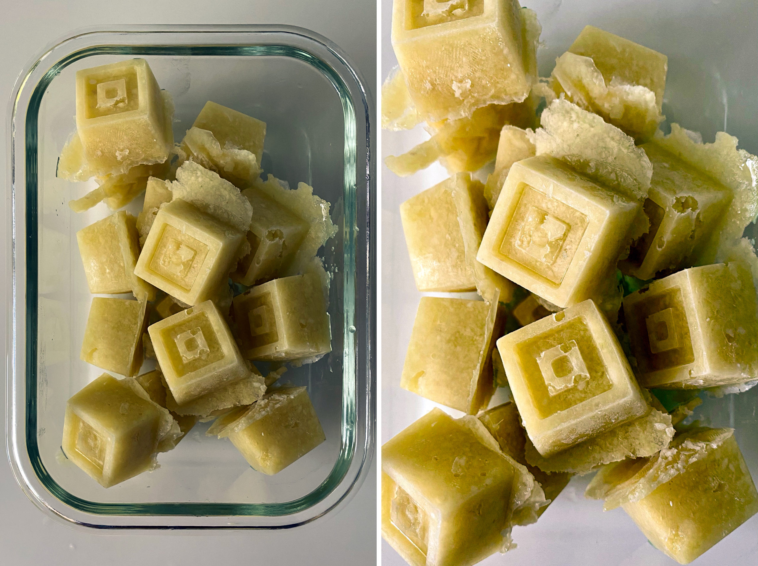 New Crop Frozen Crushed Ginger and Garlic Cubes EU Standard From
